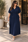 Elegant navy blue Dress