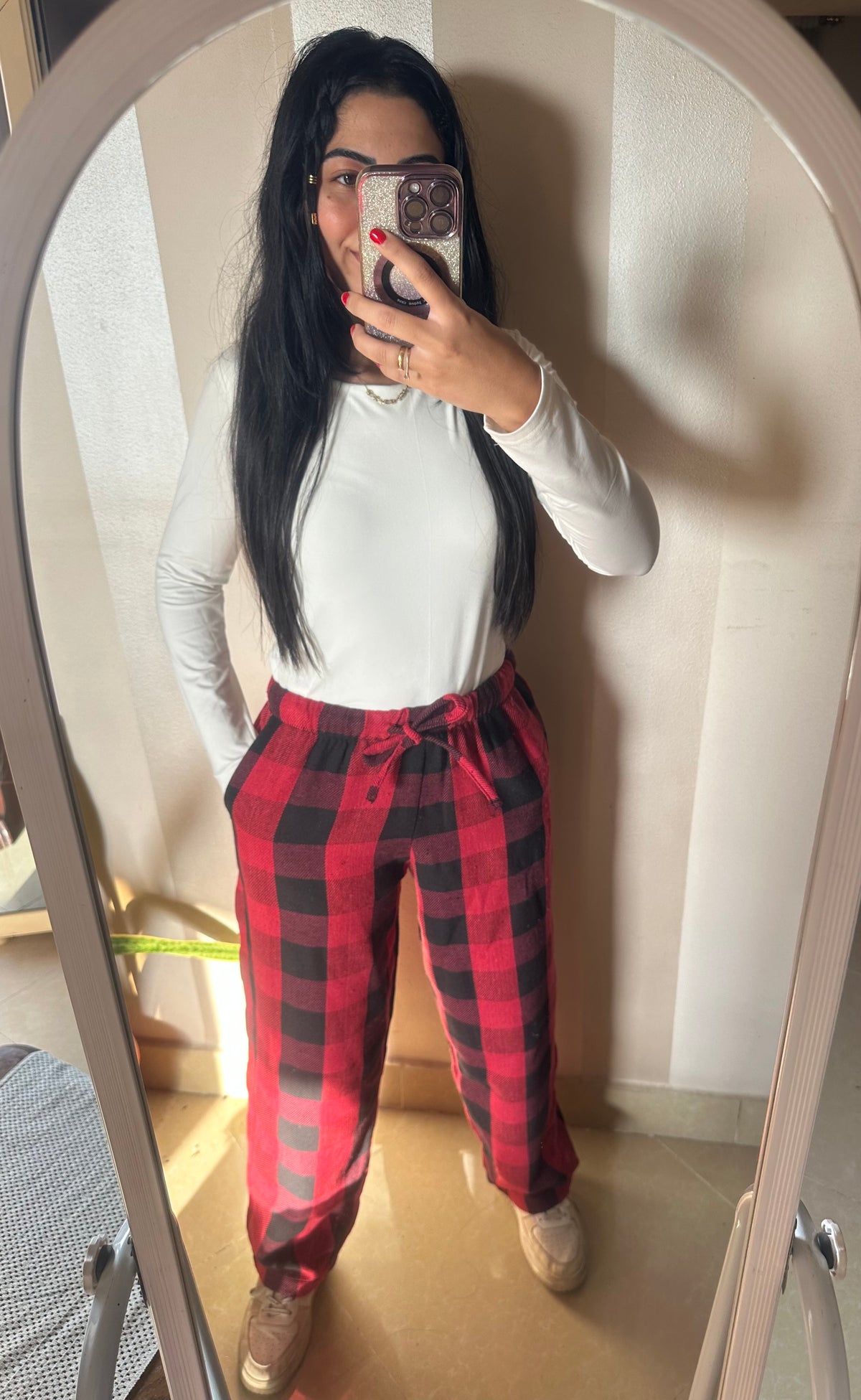 Christmas pants .