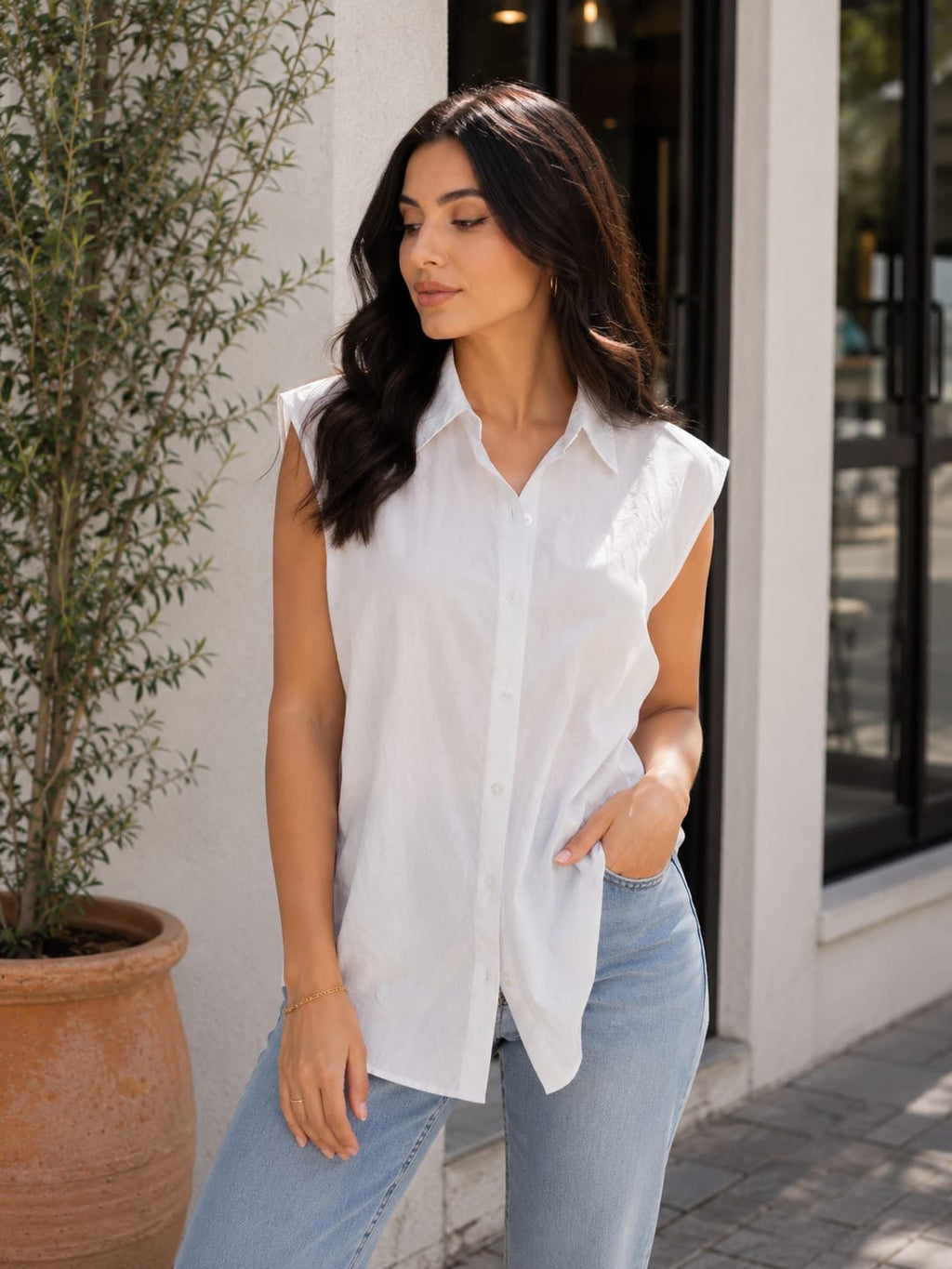 Shein casual Chemise Blouse