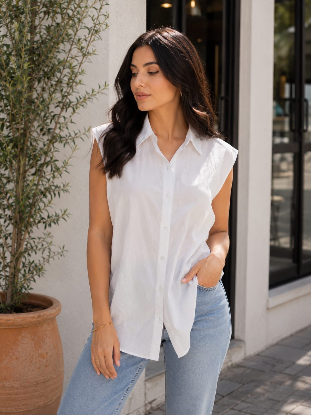 Shein casual Chemise Blouse