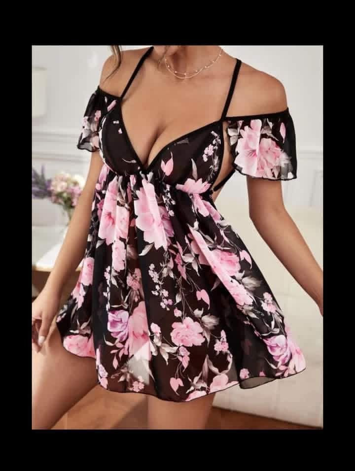 Shein lingerie or night wear .