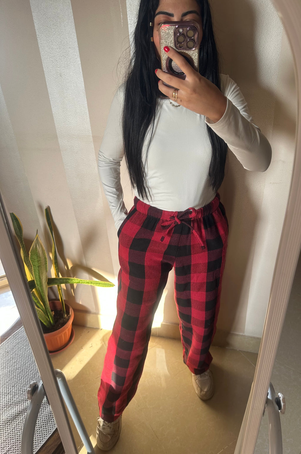 Christmas pants .