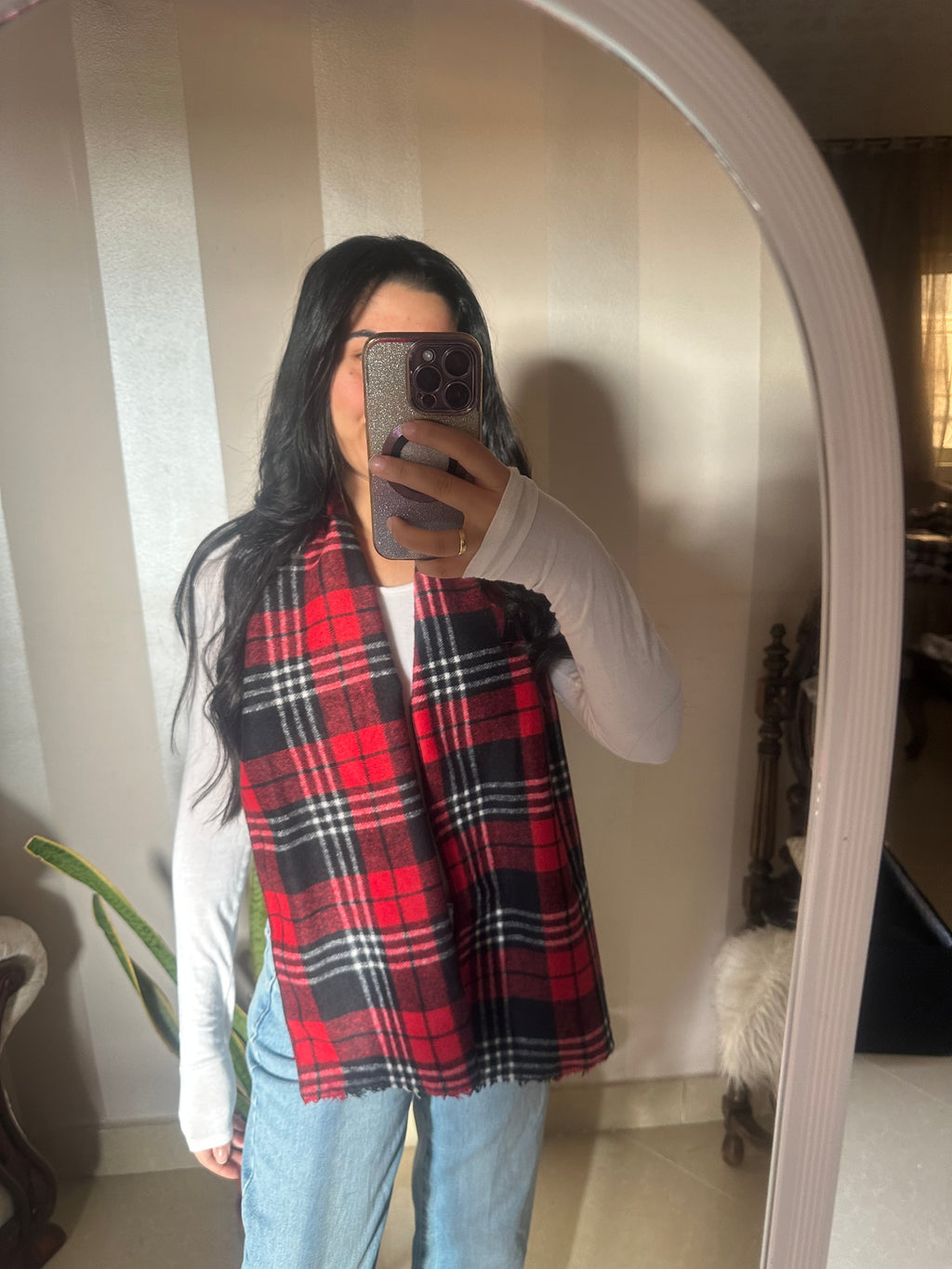 Caro Christmas winter scarf😍