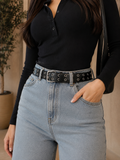 Black basic belt .