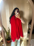 Red scarf or Shawl ♥️