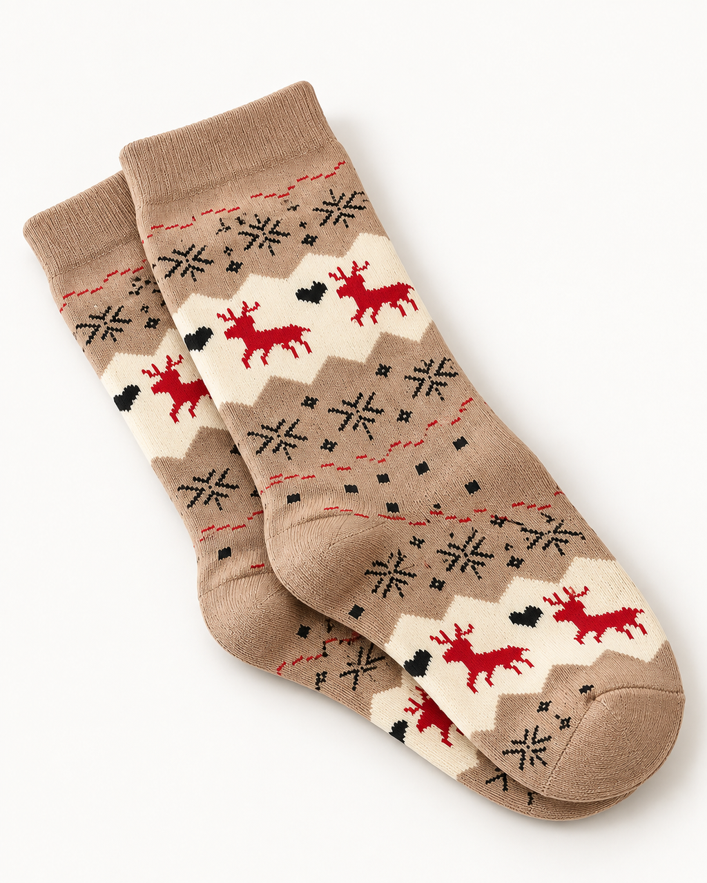 Christmas socks 🥰 Deer Design 🫶🏻length from toes 35-37cm .