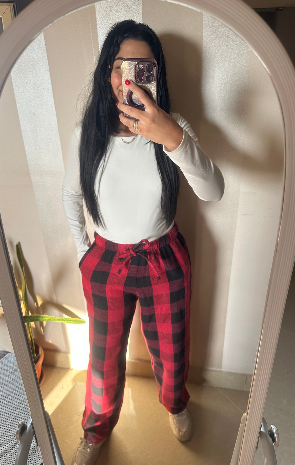 Christmas pants .