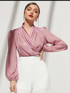 Elegant blouse . Size L .